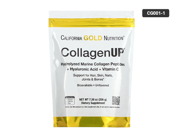 CollagenUP by California Gold Nutrition – marine collagen powder that also includes hyaluronic acid and vitamin C to keep joints, skin, hair and nails healthy.